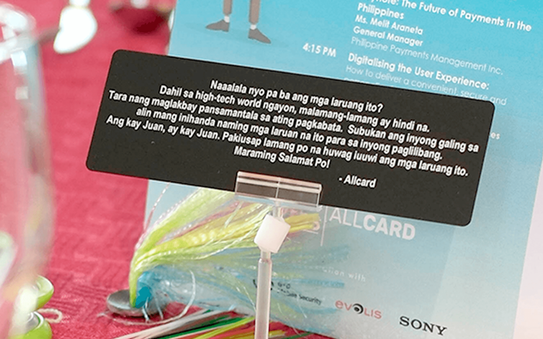 Price Tag Solution: Allcard Technology Summit